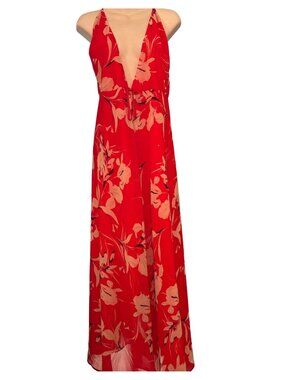 Yumi Kim Red Floral Dress
